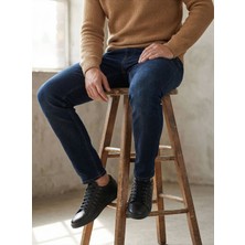 Ede Royal Hakiki Deri Erkek Günlük Sneaker-Bağcıklı Konforlu Casual Ayakkabı