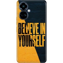 Grabono Tecno Camon 19 Pro Kılıf Renkli Temalı Desenli Tpu (CI8N) Uyumlu Silikon Yourself