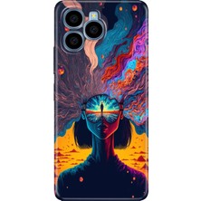 Grabono Omix X6 Kılıf Renkli Özel Temalı Desenli Silikon Tpu Girdap