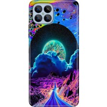 Grabono Omix X600 Kılıf Kılıf Renkli Esnek Silikon Temalı Desenli Tpu Dream Road