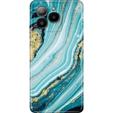 Grabono Omix X7 Kılıf Renkli Özel Temalı Desenli Silikon Tpu Stok Simli Taş