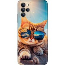 Grabono Omix X700 Kılıf Hd Silikon Renkli Temalı Desenli Tpu Cat