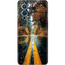 Grabono Oneplus 9 Kılıf Desenli Silikon Renkli Tpu Uv Korku Yolu