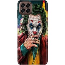 Grabono Samsung Galaxy M33 Kılıf Baskılı Esnek Silikon Kapak Jokker