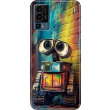 Grabono General Mobile Gm 23 Kılıf Desenli Baskı Tpu Silikon Uv Robotic
