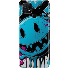 Grabono Poco C40 Kılıf Renkli Temalı Desenli Tpu Silikon Vintage Wall