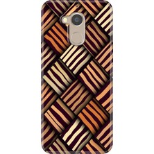 Grabono General Mobile Gm 8 Uyumlu Kılıf Desenli Silikon Renkli Tpu Uv Leo