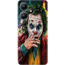 Grabono Infinix Hot 30 Kılıf Baskılı Esnek Silikon Kapak Jokker