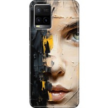 Grabono Vivo Y21S Y33S Y32 Kılıf Desenli Silikon Esnek Kapak Beauty