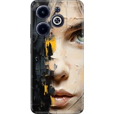 Grabono Infinix Hot 40 Pro / Infinix Hot 40 Kılıf Temalı Baskılı Desenli Resimli Silikon Beauty