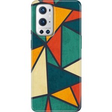 Grabono Oneplus 9 Pro Kılıf Renkli Özel Temalı Desenli Silikon Tpu Wall