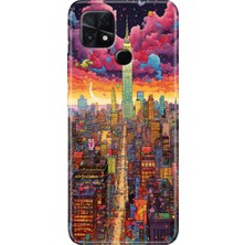 Grabono Poco C40 Kılıf Renkli Temalı Desenli Tpu Silikon Retro Newyork