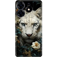 Grabono Tecno Spark 20 - 20C Kılıf Renkli Temalı Desenli Tpu Tarz Silikon Aslan