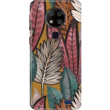 Grabono Reeder P13 Blue Max 2020 Kılıf Desenli Kapak Silikon Cover Yapraklar