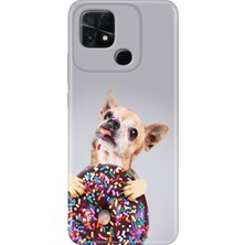 Grabono Poco C40 Kılıf Renkli Temalı Desenli Tpu Silikon Donut Dog