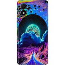 Grabono Tcl 303 Kılıf Silikon Renkli Phone Case Dream Road
