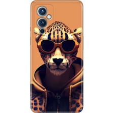 Grabono Oneplus 9 Kılıf Desenli Silikon Renkli Tpu Uv Tiger