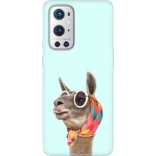 Grabono Oneplus 9 Pro Kılıf Renkli Özel Temalı Desenli Silikon Tpu Deve