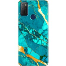 Grabono Tcl 20E Kılıf Desenli Silikon Kampanyalı Kapak Prag Mermer