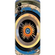 Grabono Samsung Galaxy A34 Kılıf Tasarım Esnek Silikon Nazar