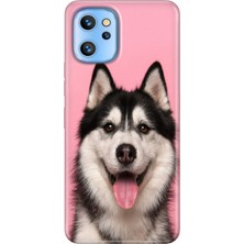 Grabono Reeder S19 Max Pro Kılıf Desenli Temalı Baskılı Silikon Kapak Hasky