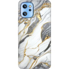 Grabono Reeder S19 Max Pro Kılıf Silikon Tema Baskı Uv Arsos Mermer