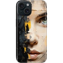 Grabono iPhone 13 - 14 Kılıf Renkli Tpu Uv Baskılı Desenli Silikon Beauty