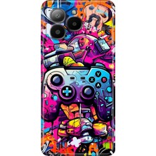 Grabono Omix X7 Kılıf Renkli Özel Temalı Desenli Silikon Tpu Stok Gamer