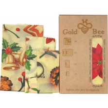 Gold Bee Bal Mumlu Saklama Bezi 3 Lü Set