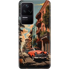 Grabono Xiaomi Poco F4 Kılıf Desenli Kapak Renkli Küba