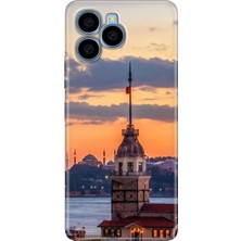 Grabono Omix X6 Kılıf Renkli Özel Temalı Desenli Silikon Tpu Kız Kulesi