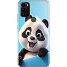 Grabono General Mobile Gm 21 Plus Kılıf Baskılı Silikon Kapak Panda