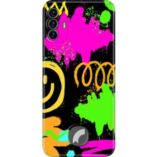 Grabono Reeder S19 Max Pro S Kılıf Silikon Tema Baskı Uv Smile