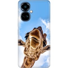 Grabono Tecno Camon 19 Pro Kılıf Renkli Temalı Desenli Tpu (CI8N) Uyumlu Silikon Öpücük