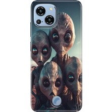 Grabono Reeder S23 Pro Max Kılıf Desenli Kapak Baskı Uv Ufo