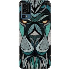 Grabono General Mobile Gm 23 Kılıf Desenli Baskı Tpu Silikon Uv Lion Mandala