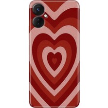 Grabono Tecno Camon 19 Neo Kılıf (CH6I) Uyumlu Desenli Silikon Mat Kalp