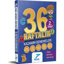 Anla Kazan Yayınları Pruva 2026 2. Sınıf 36 Haftalık Deneme Tüm Dersler