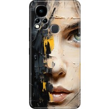 Grabono Infinix Hot 11S Uyumlu Kılıf Renkli Tpu Silikon Beauty