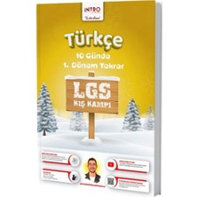 Anla Kazan Yayınları Intro 2026 8. Sınıf Lgs Türkçe 10 Günde 1. Dönem Takrar Kış Kampı