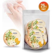 Ecepak Yuvarlak Mendil Mandalina 5 Li Paket