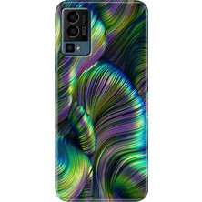 Grabono General Mobile Gm 23 Kılıf Desenli Baskı Tpu Silikon Uv Holographic