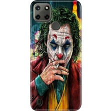 Grabono Realme C21Y - Realme C25Y Kılıf Renkli Tpu Uv Baskılı Desenli Silikon Jokker