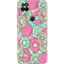 Grabono Casper Via E30 Kılıf Renkli Temalı Desenli Tpu Silikon Donut