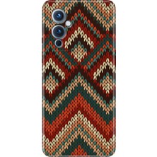 Grabono Oneplus 9 Kılıf Desenli Silikon Renkli Tpu Uv Zikzak