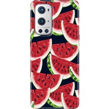 Grabono Oneplus 9 Pro Kılıf Renkli Özel Temalı Desenli Silikon Tpu Karpuz
