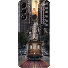 Grabono Tecno Spark 8c Kılıf Renkli Temalı Desenli Tpu Tecno 8c Silikon California