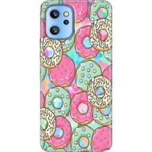 Grabono Reeder S19 Max Pro Kılıf Silikon Tema Baskı Uv Donut