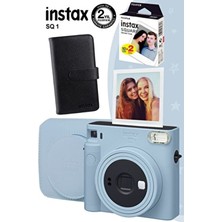 Fujifilm Instax SQ1 Buz Mavi Fotoğraf Makinesi Retro Tasarım ile Yüksek Çözünürlük Sunuyor