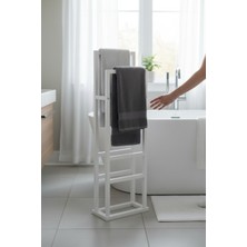Tolia Home Metal Dilsiz Uşak Havluluk Banyo Düzenleyici Askılık